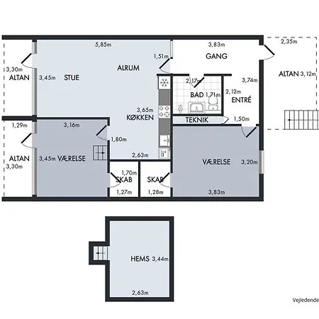 Casa vacanze Bright 1st-floor